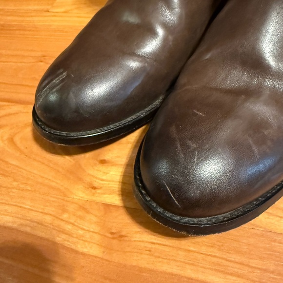 Frye Size 8.5B Dark Brown Women's Melissa  Leather Boots - Picture 7 of 12